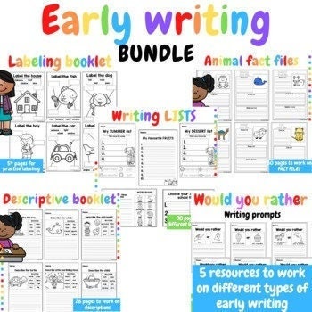 Early Writing BUNDLE - Early years