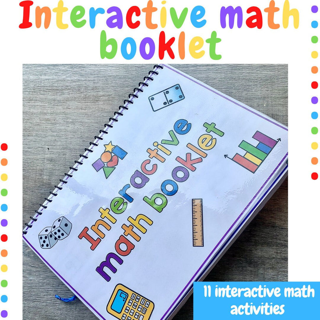 Interactive math booklet