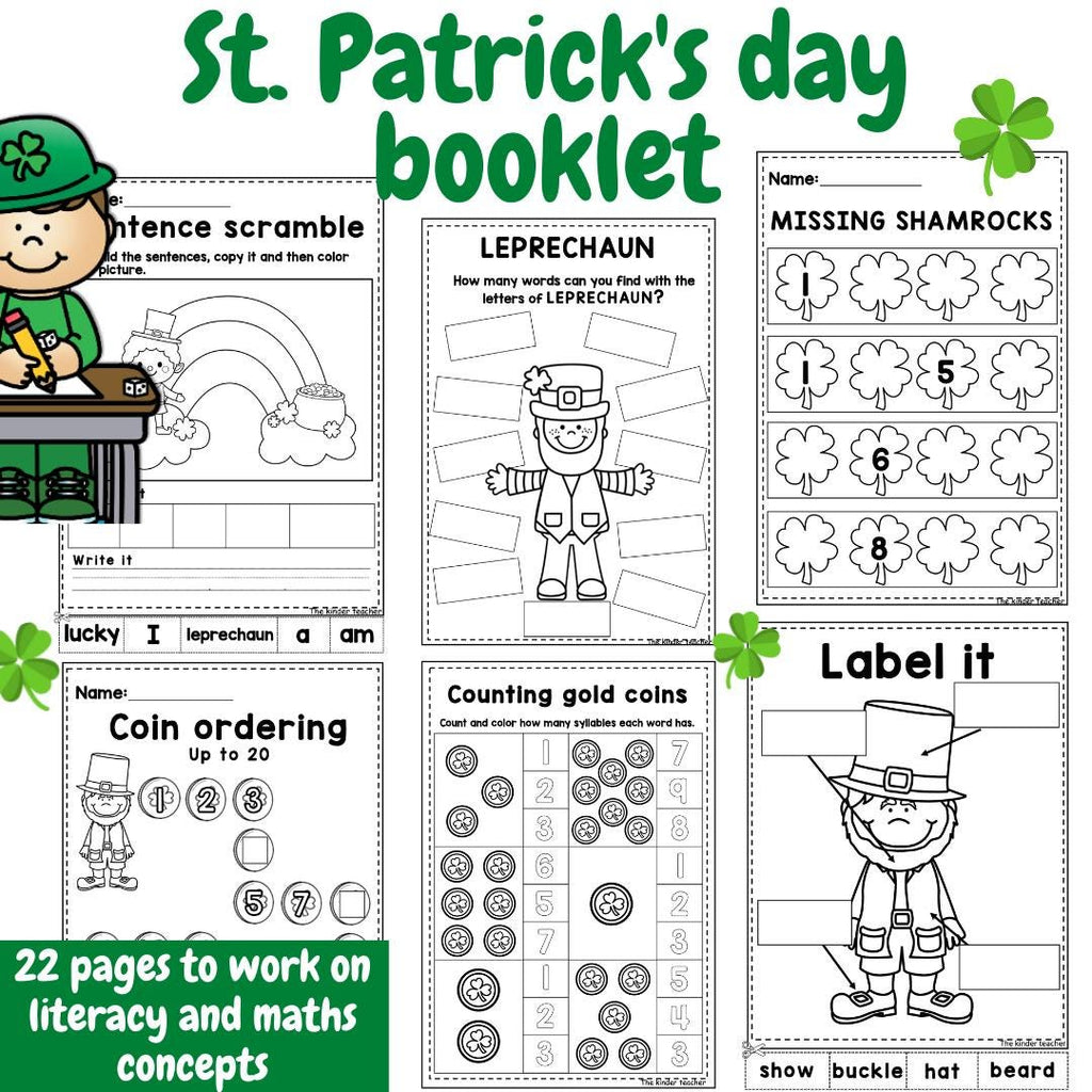 St. Patrick's Day booklet