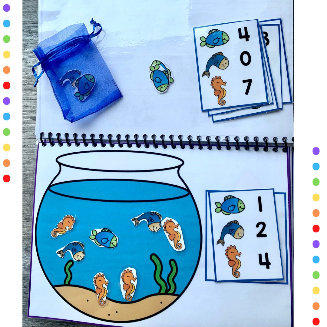 Interactive math booklet
