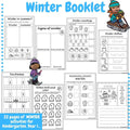 Winter Activity Booklet: PreK-1st Grade (PDF Download)