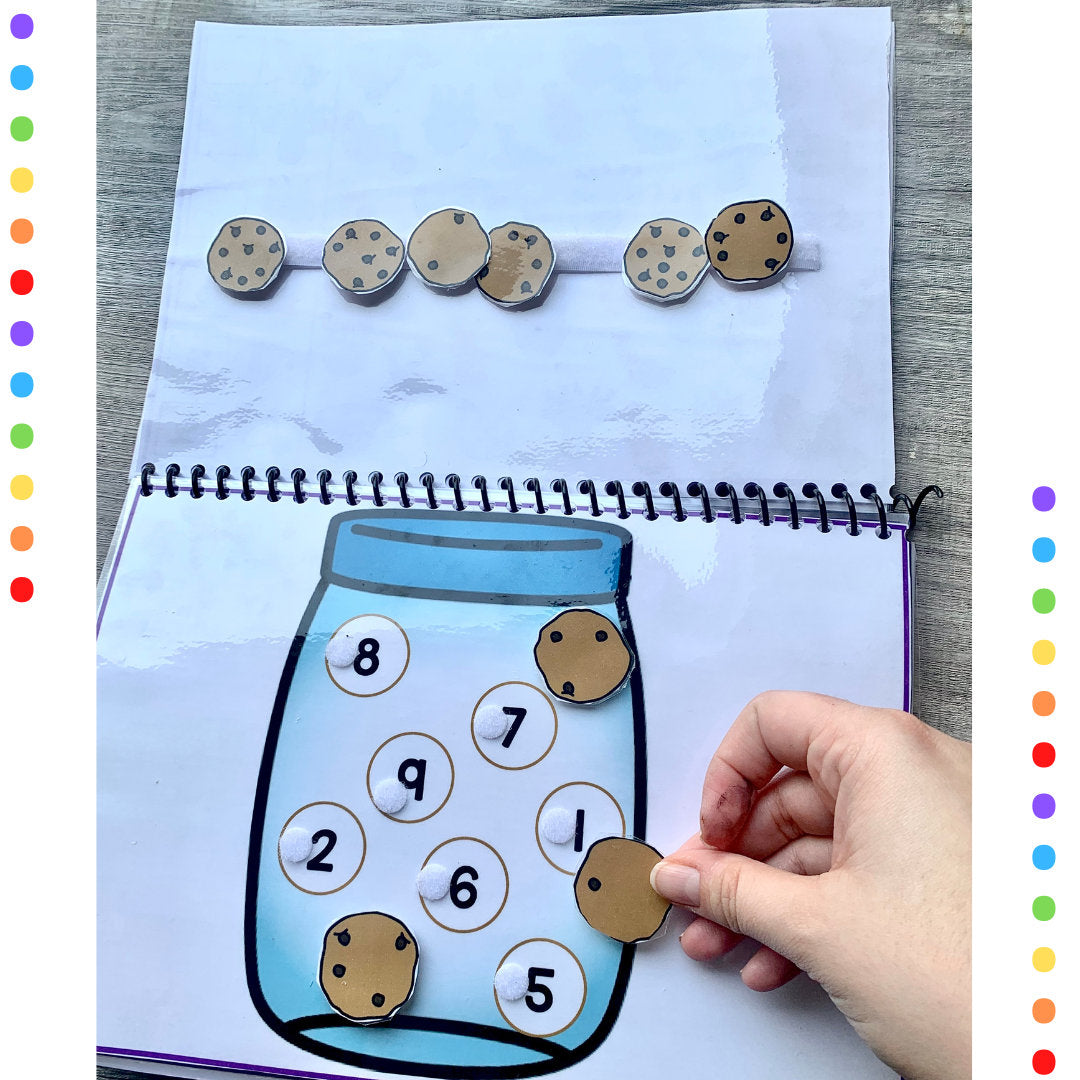 Interactive math booklet