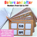 Before and after numbers - Hundreds (from 100 to 999)