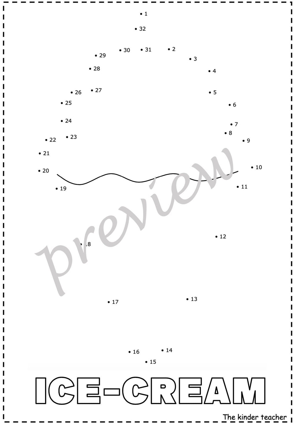 Dot to dot booklet