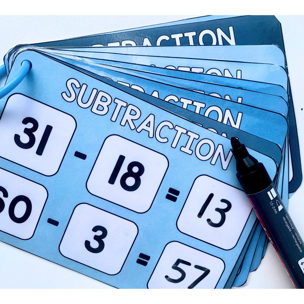 Subtraction keyring - Up to 100