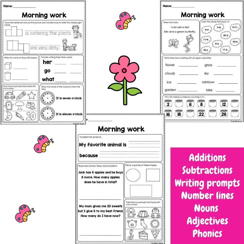 May Morning Work - Reception and Year 1