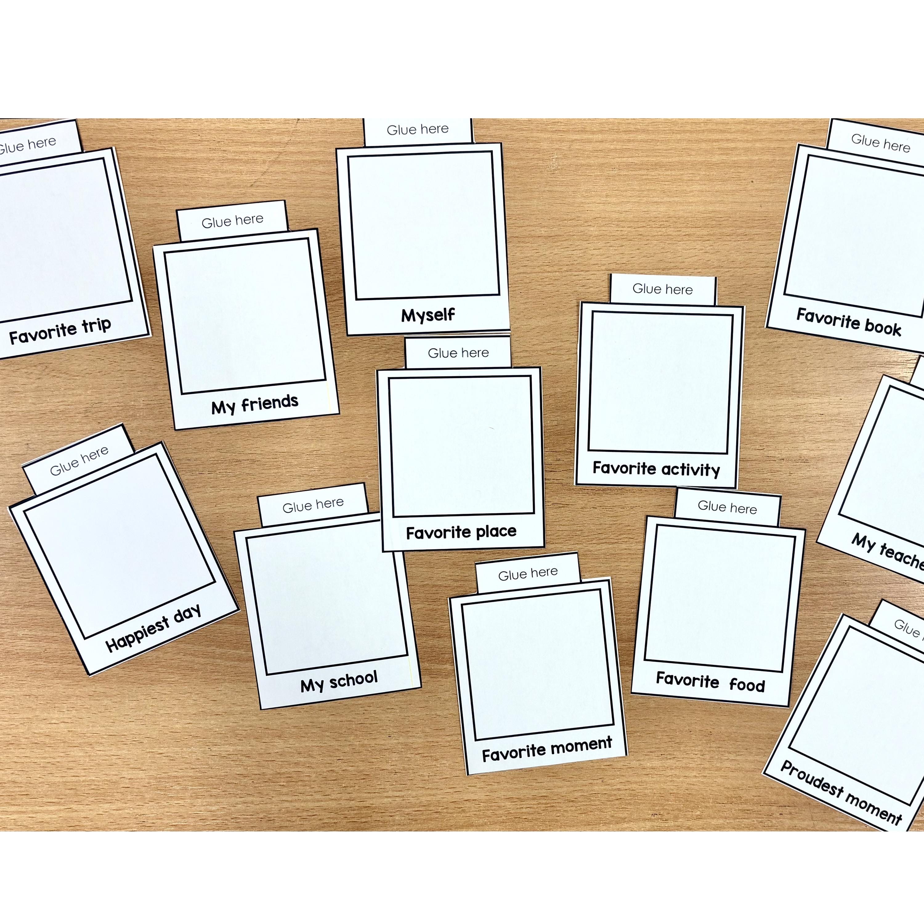 End of Year Keepsake - Polaroid snapshot memory craft