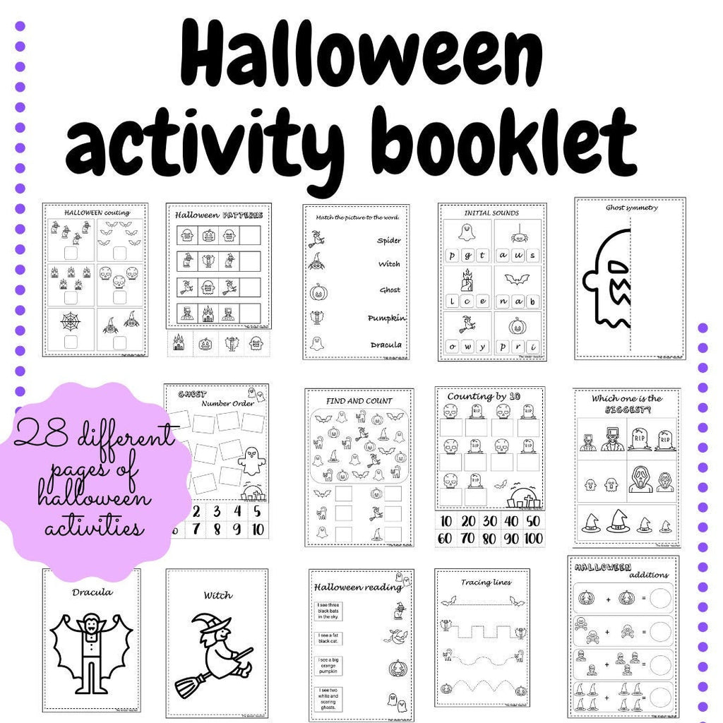 Halloween Activity Booklet
