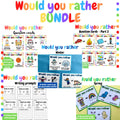 Would you rather question cards - BUNDLE