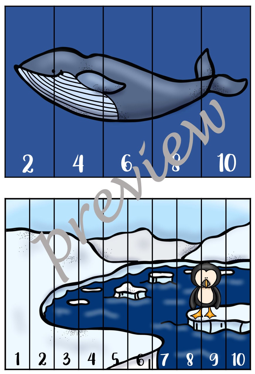 Polar animals - Puzzles