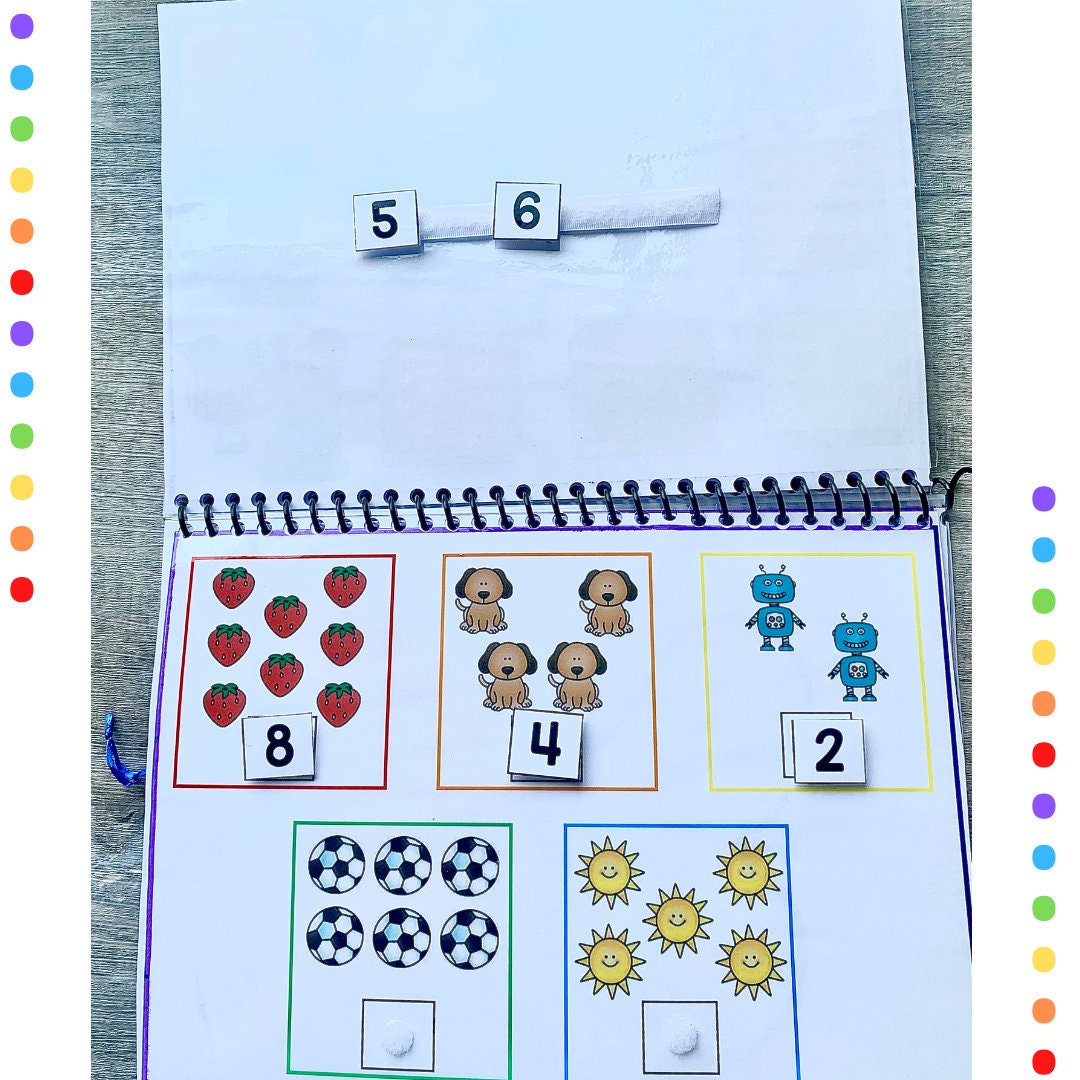 Interactive math booklet