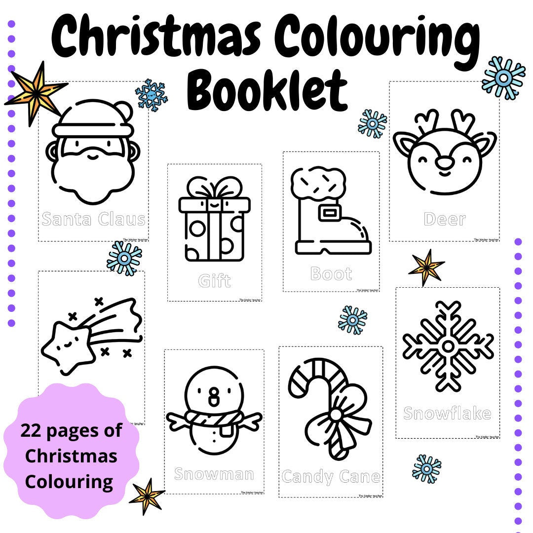 Christmas Colouring Booklet
