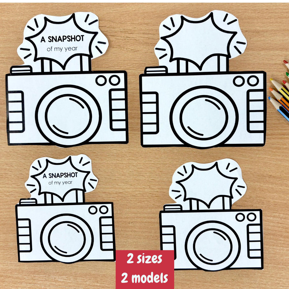 End of Year Keepsake - Polaroid snapshot memory craft
