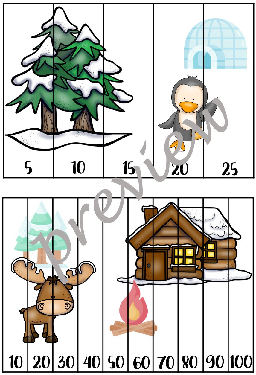 Polar animals - Puzzles