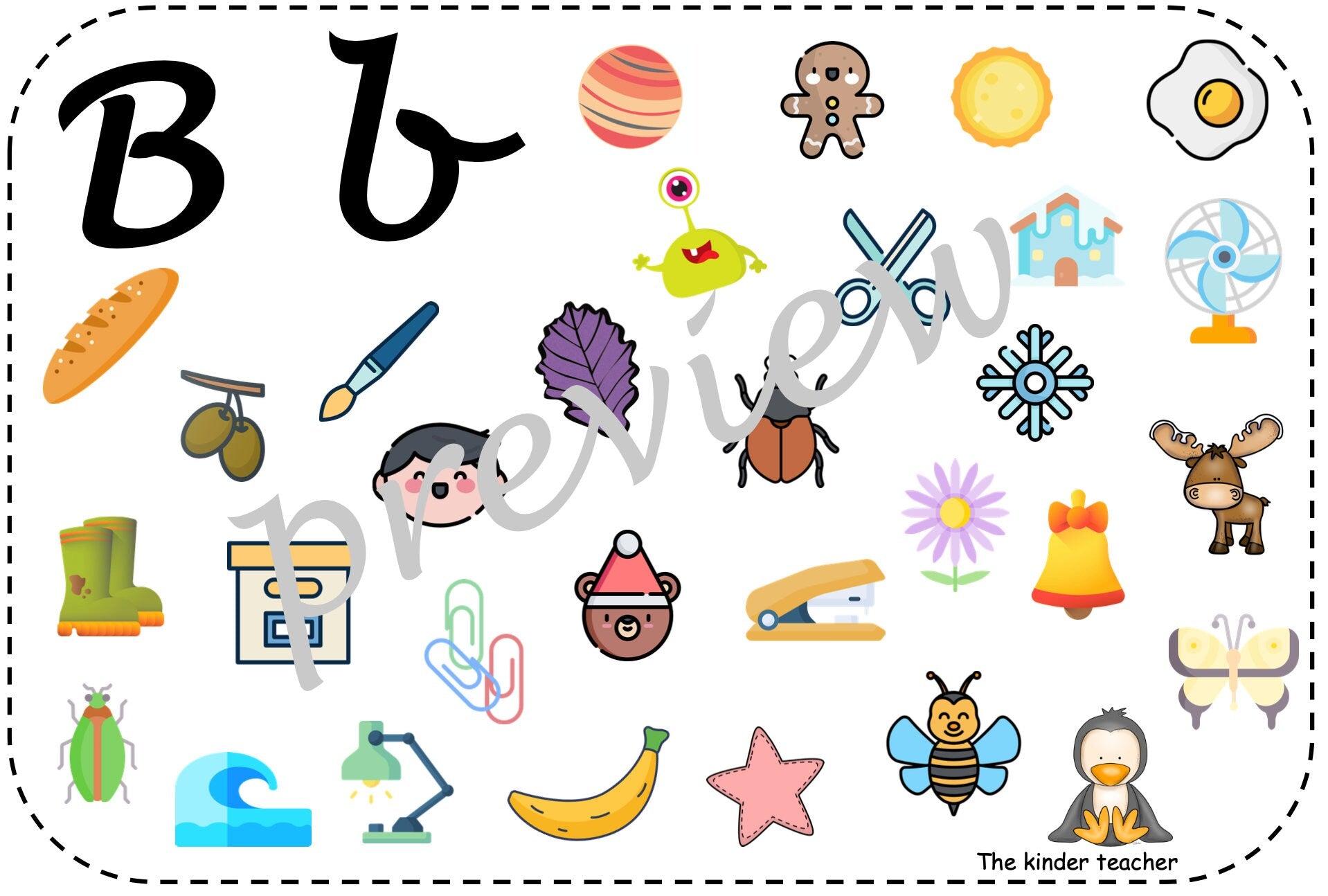 Beginning Sounds Mats - Find and circle