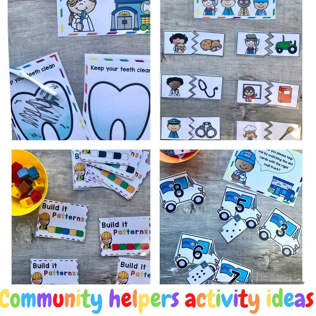Community helpers centers for Early Years