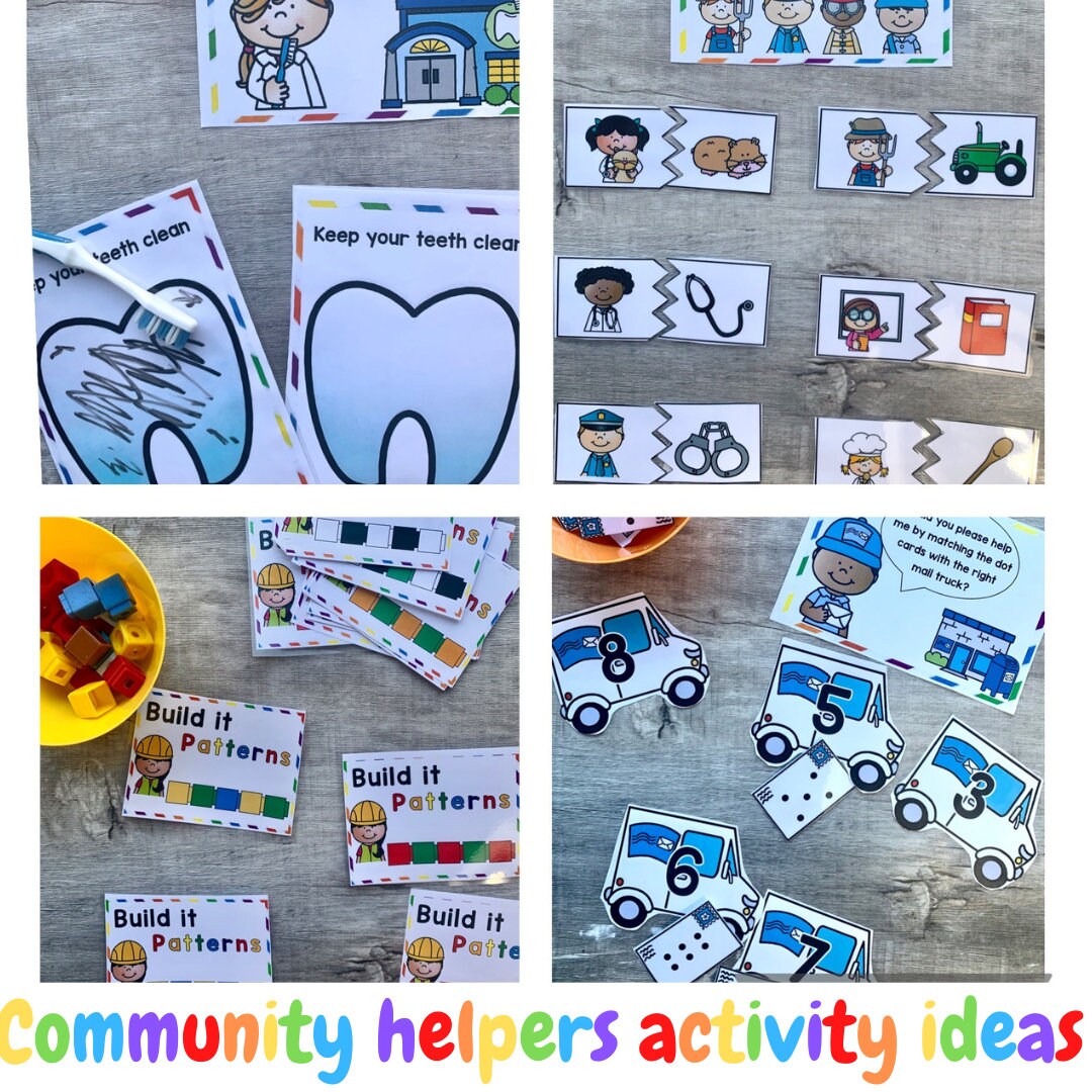 Community helpers centers for Early Years