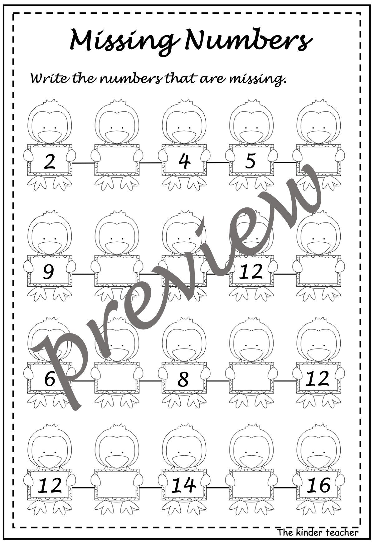 Polar Animals activity booklet