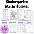 Kindergarten maths booklet