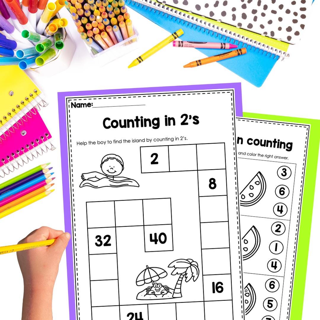 Summer Math Booklet for Reception and Year 1