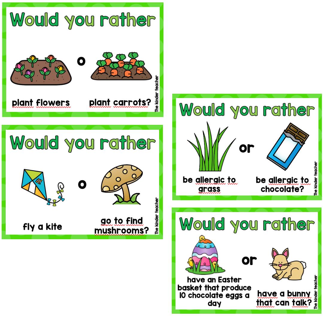 Would you rather conversation cards - BUNDLE