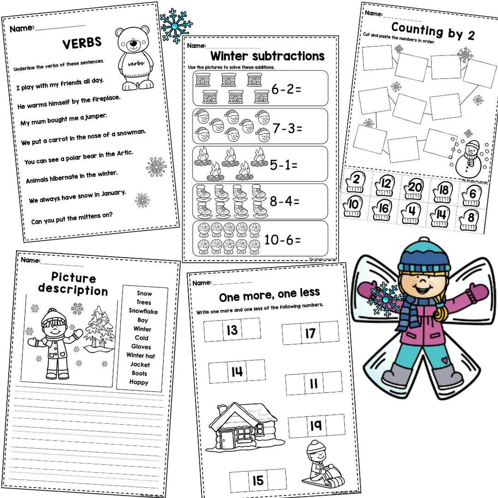January activity booklet  - Reception, Year 1 and Year 2