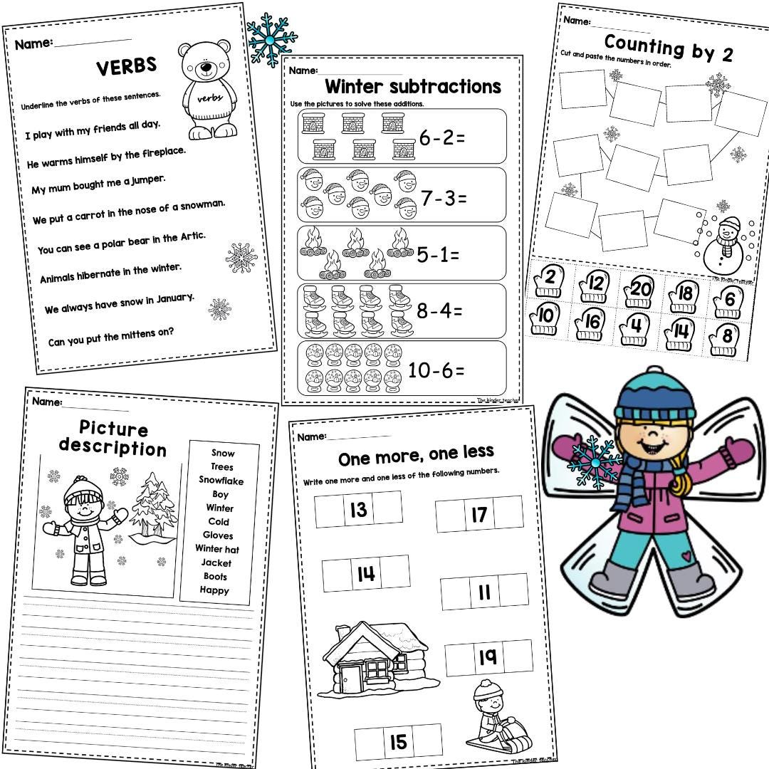 January activity booklet  - Reception, Year 1 and Year 2