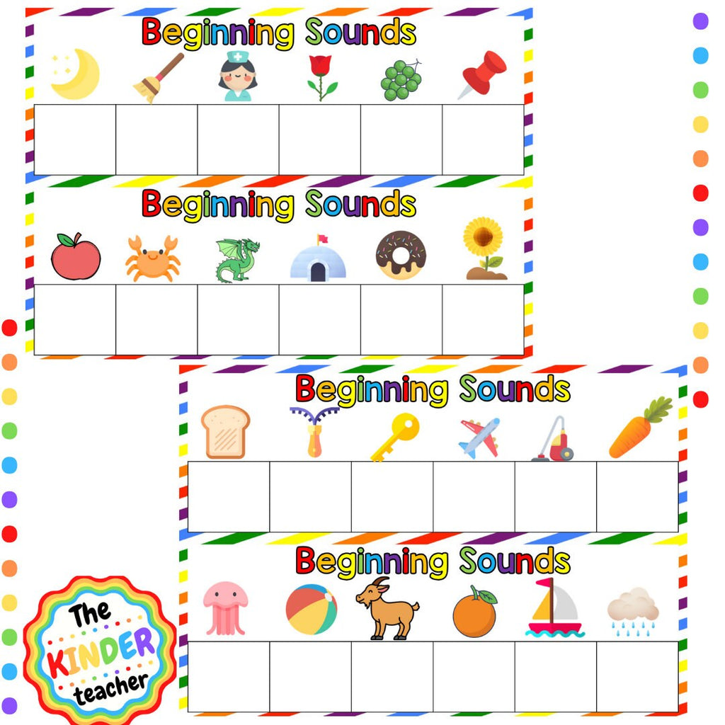 Beginning sounds mats