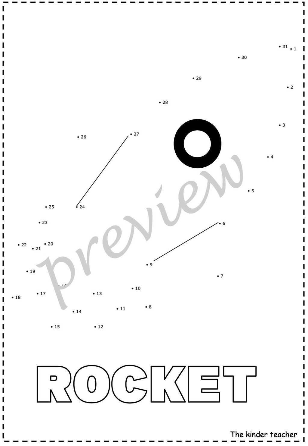 Dot to dot booklet