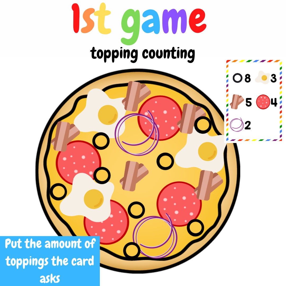 3 game maths pizza