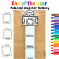 End of Year Keepsake - Polaroid snapshot memory craft