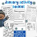 January activity booklet  - Reception, Year 1 and Year 2