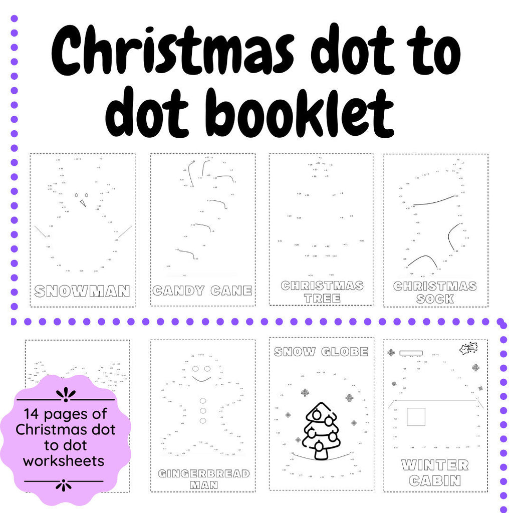 Christmas dot to dot Booklet