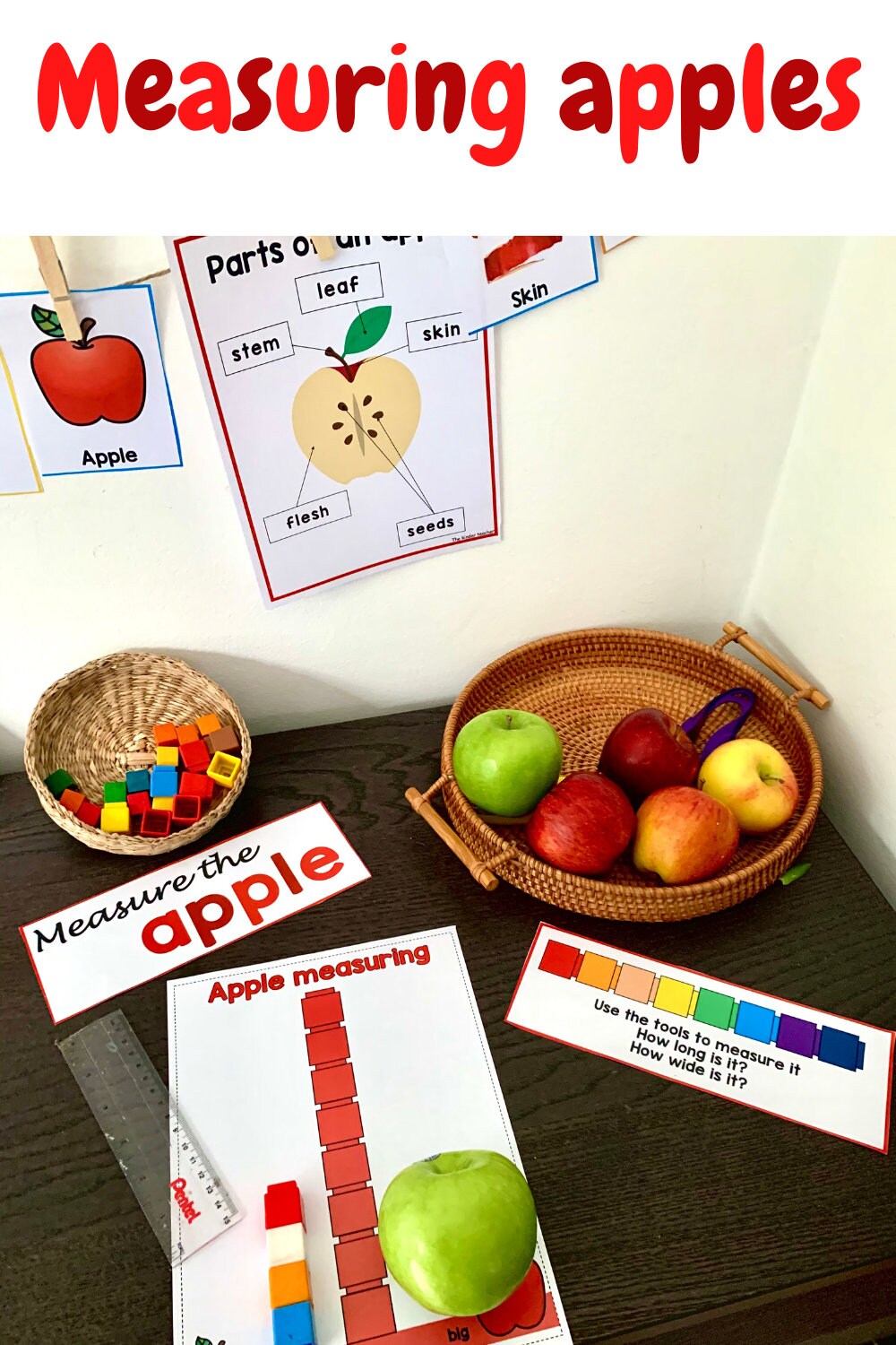 All about apples - Investigation science center for Preschool
