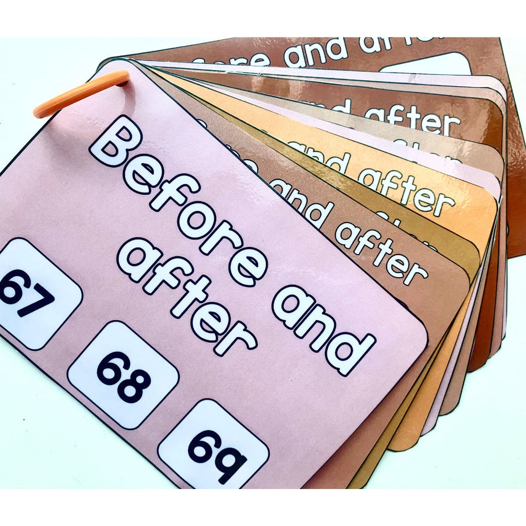 Before and after numbers - Tens (from 1 to 99)