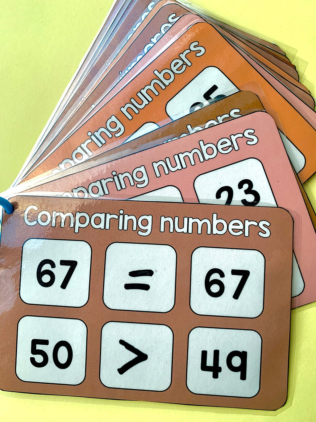 Comparing numbers - Greater, less and equal than