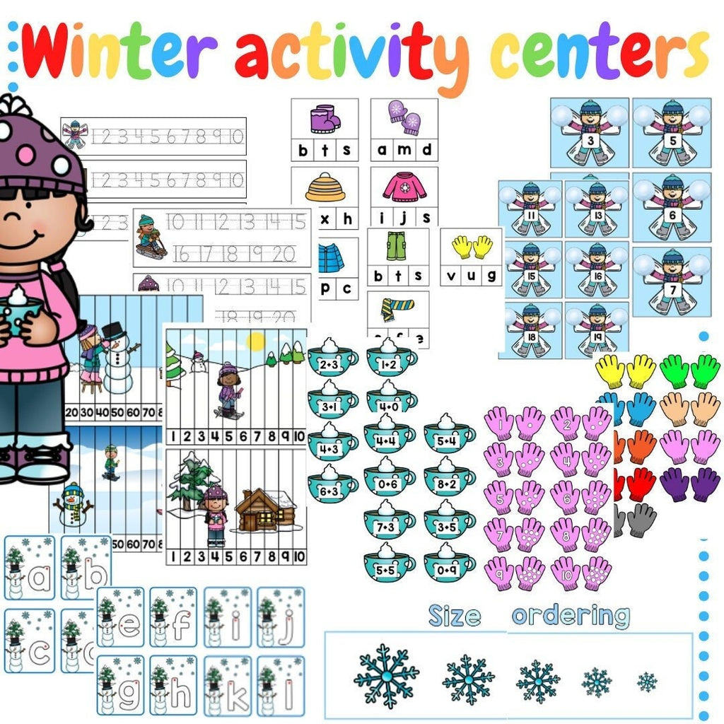 Winter activity centres for early years