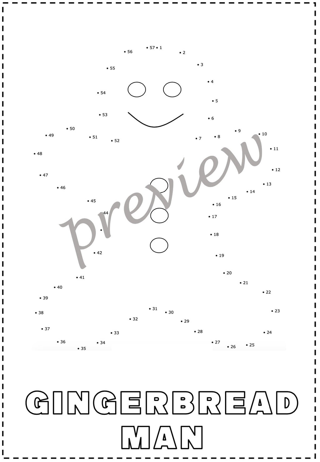 Christmas dot to dot Booklet