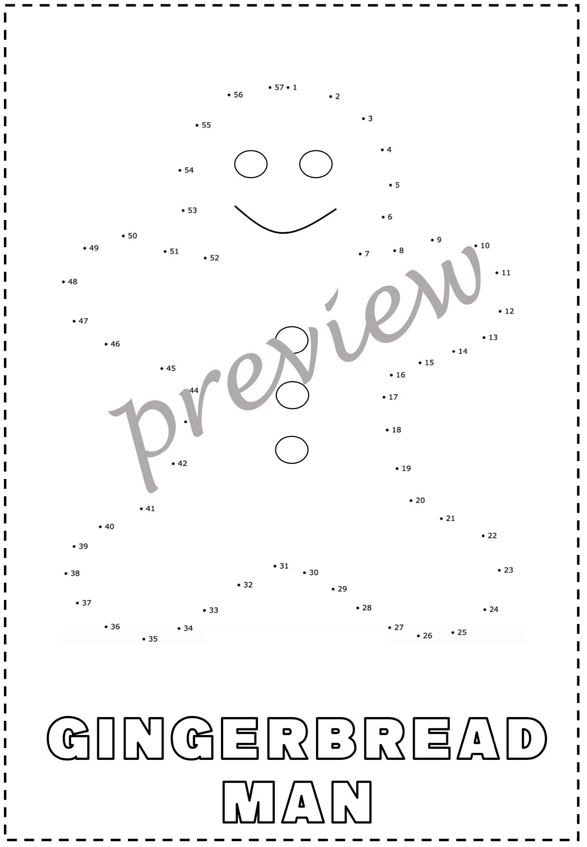 Christmas dot to dot Booklet