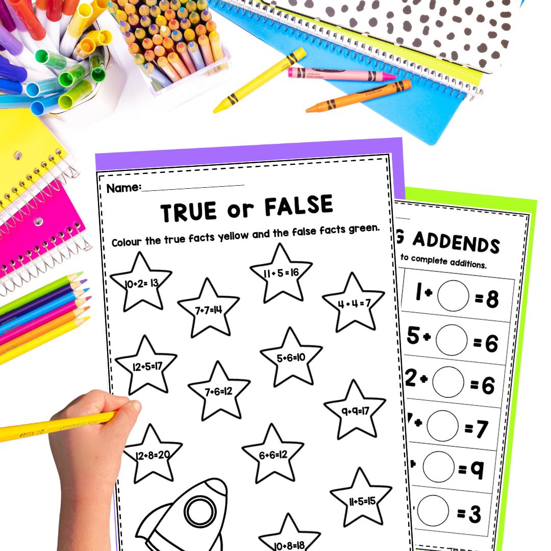 Addition booklet - Reception and Year 1