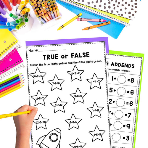 Addition booklet - Reception and Year 1