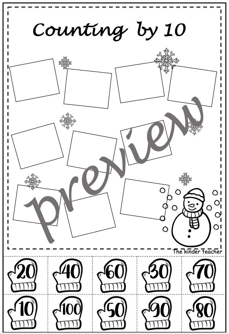 Winter Activity Booklet