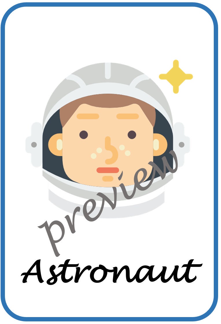 Space posters and key vocabulary