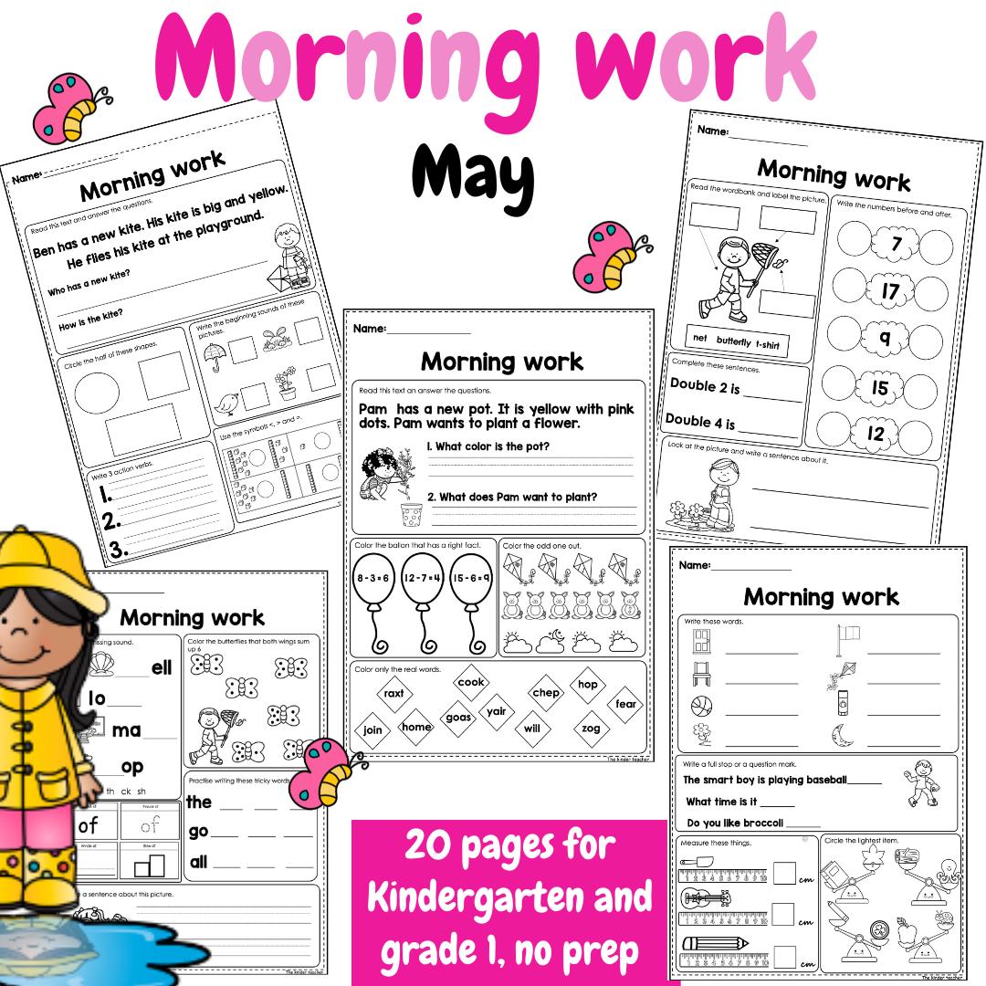 May Morning Work - Reception and Year 1