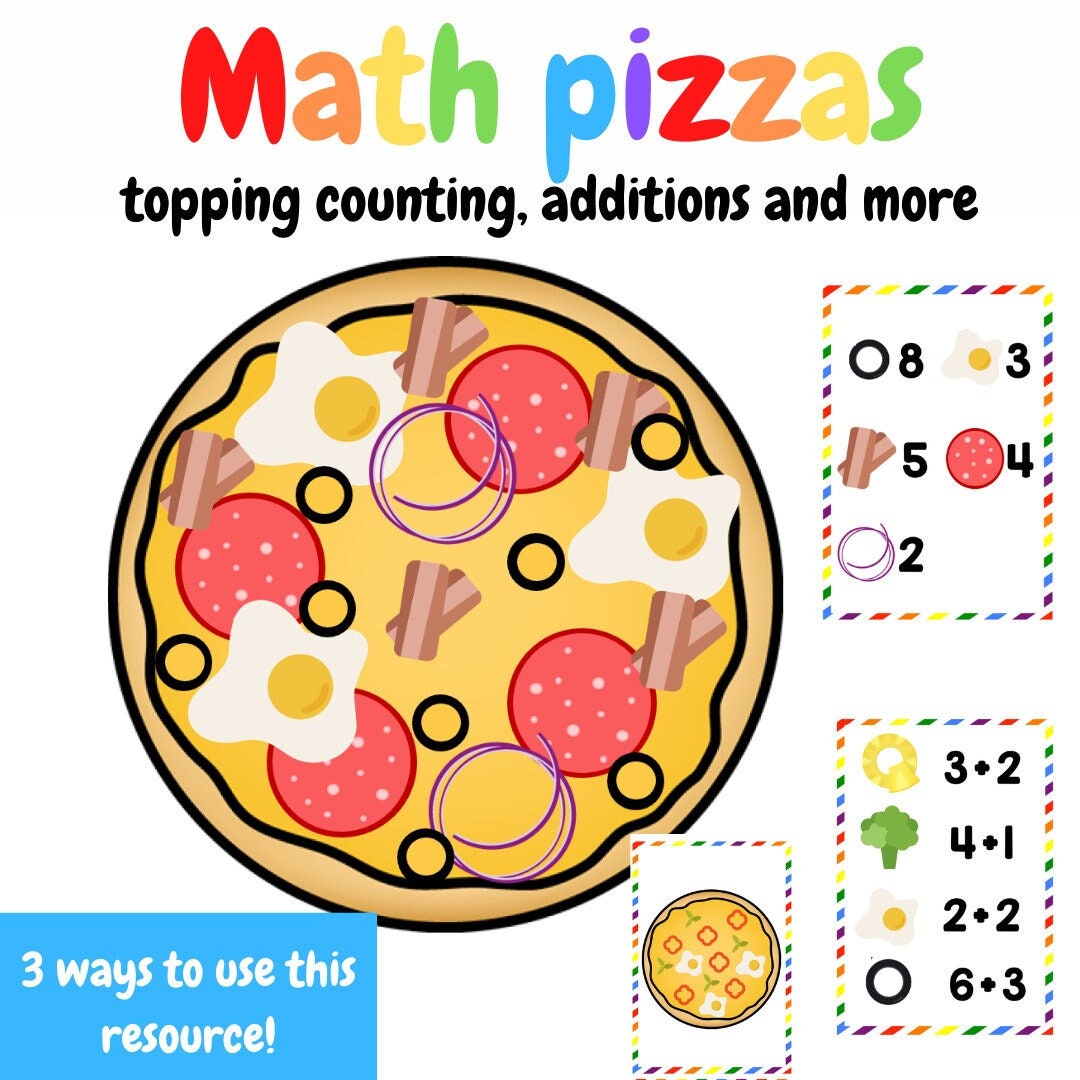 3 game maths pizza