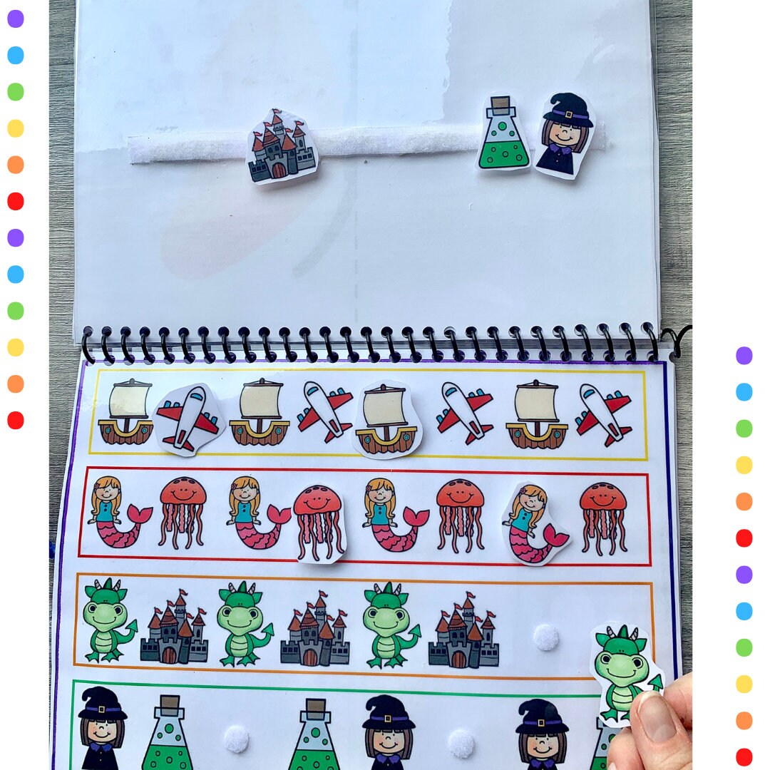 Interactive math booklet
