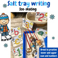 Salt tray writing - Number and letter formation - Early Years