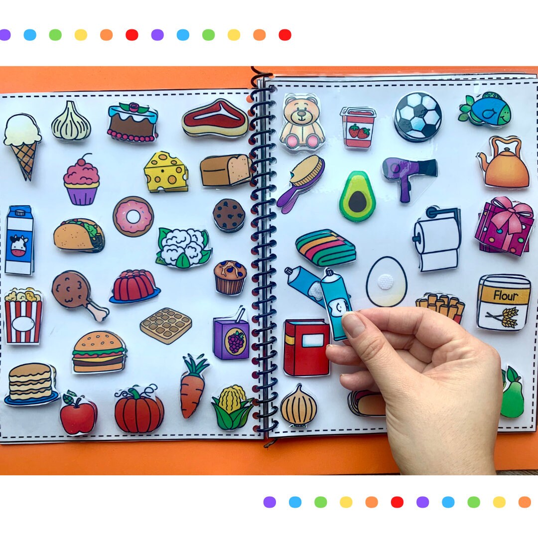 Reading comprehension interactive booklet - Let's go shopping - Early reading