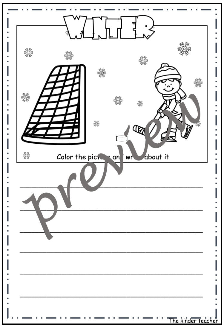 Winter Activity Booklet