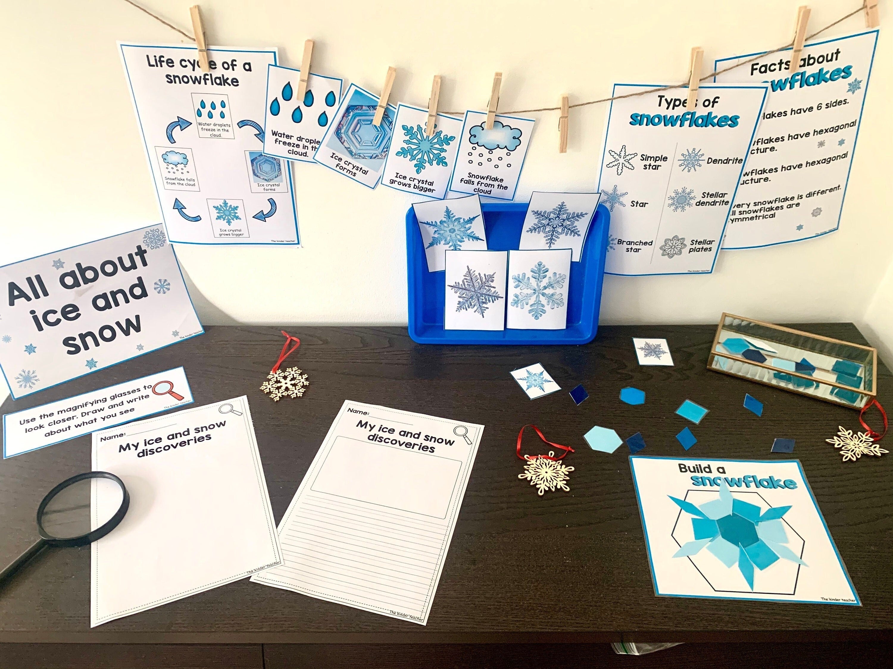 All about ice and snow- Investigation science center for Preschool